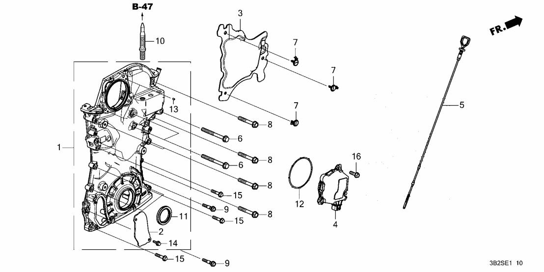 14320-69F-A01 Honda MOTOR, ELECTRIC VTC