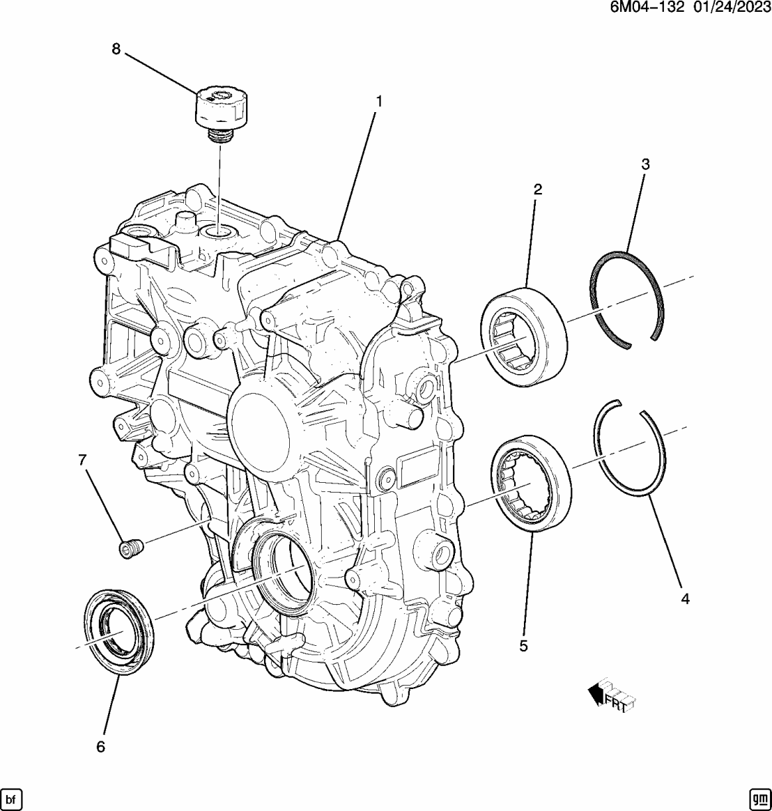 Honda 24044493 CAP ASM-TRANS FLUID 24044493 Honda CAP ASM-TRANS FLUID