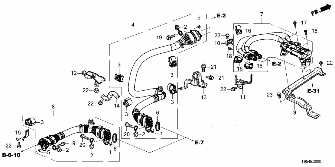Honda 90018-6GS-A00 BOLT-WASHER (6X20)