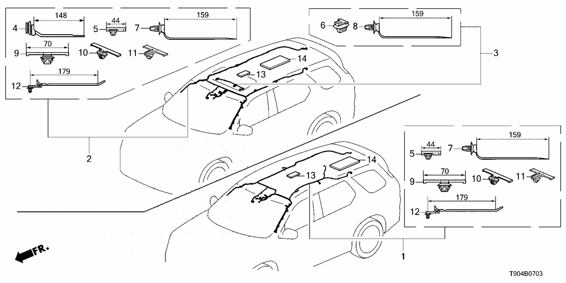 91902-T90-A11 Honda PLASTER (50X25)