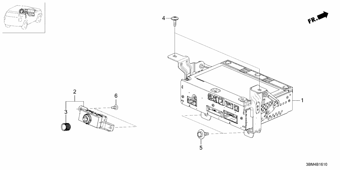 Honda 8A650-3BM-A01 SWITCH ASSY-, VOLUME 8A650-3BM-A01 Honda SWITCH ASSY-, VOLUME