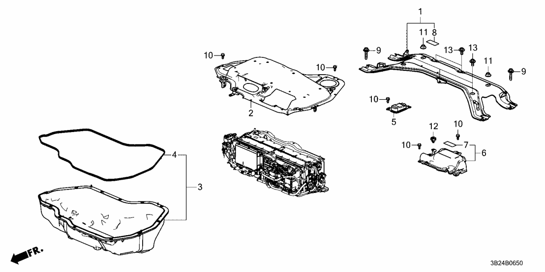 90001-6BC-000 Honda Washer Bolt (8X40)