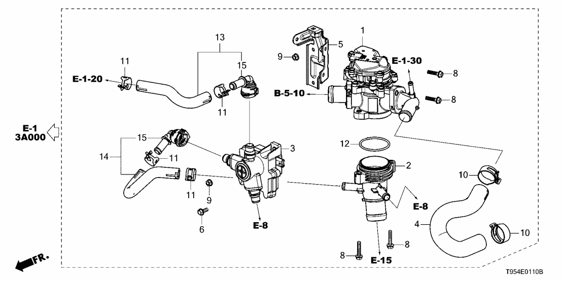 Honda 90024-6GT-A00 BOLT, FLANGE (6X30)
