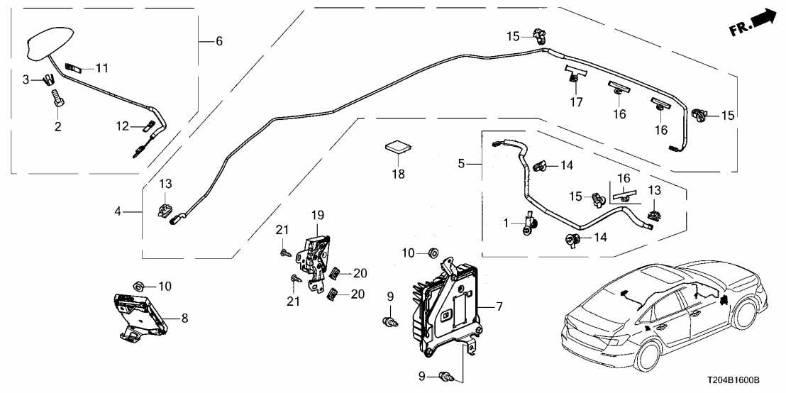 Honda 39200-T43-A61 ASC UNIT