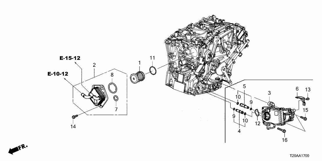 Honda 25750-6J4-003 OIL PUMP, ELECTRIC Honda 25750-6J4-003 OIL PUMP, ELECTRIC