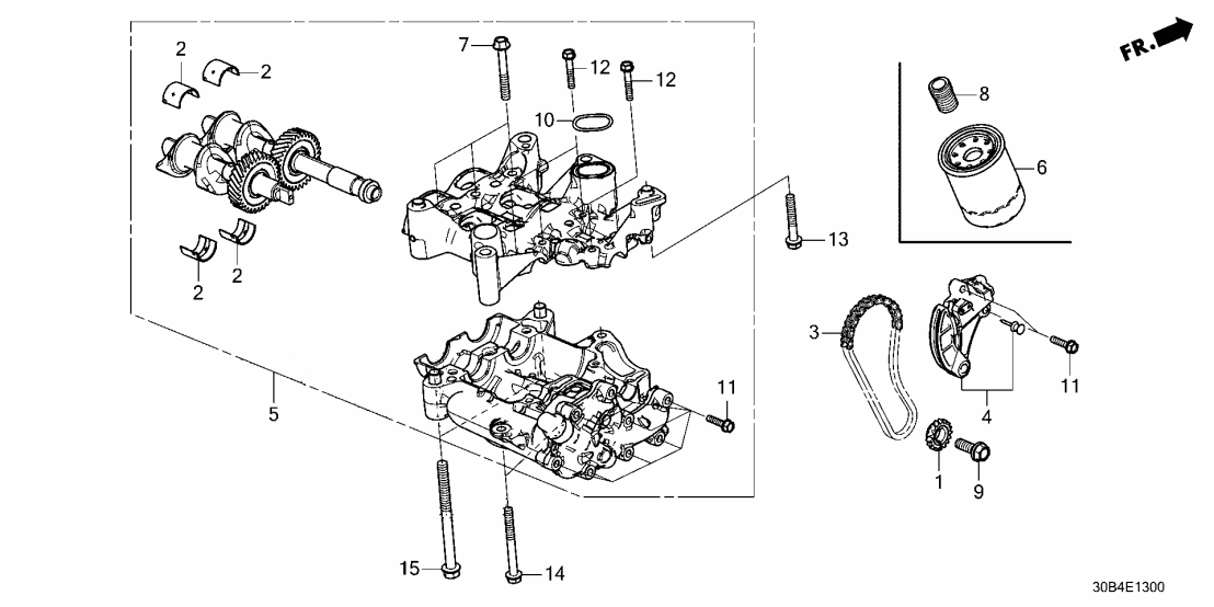 13432-6MA-J01 Honda SPROCKET (17T)
