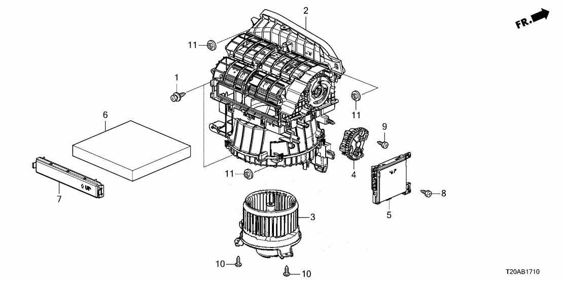 Honda 79600-T38-A52 ELECTRONIC CONTROL U