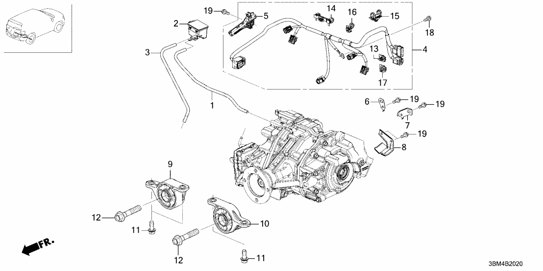 41931-6ZM-000 Honda TUBE