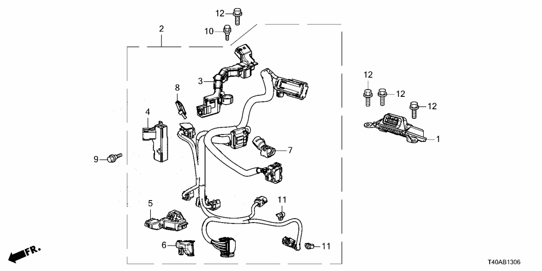 Honda 28100-6J4-A11 UNIT, TRNS CONTROL 28100-6J4-A11 Honda UNIT, TRNS CONTROL