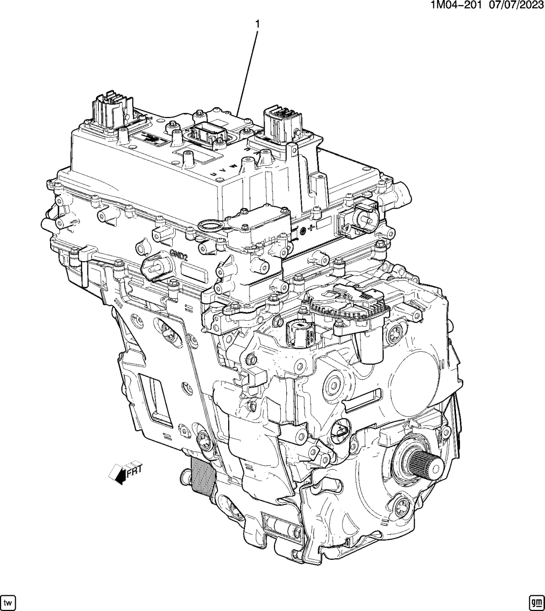 Honda 24060846 MODULE ASM-FRT ELEC