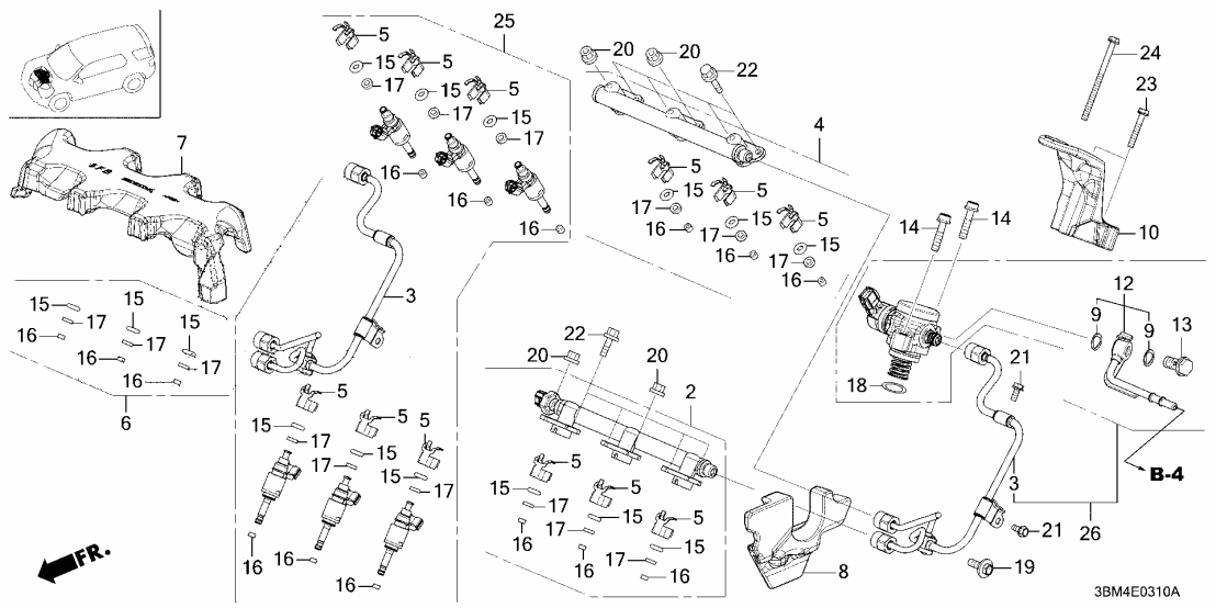 Honda 06161-6FB-305 PUMP KIT