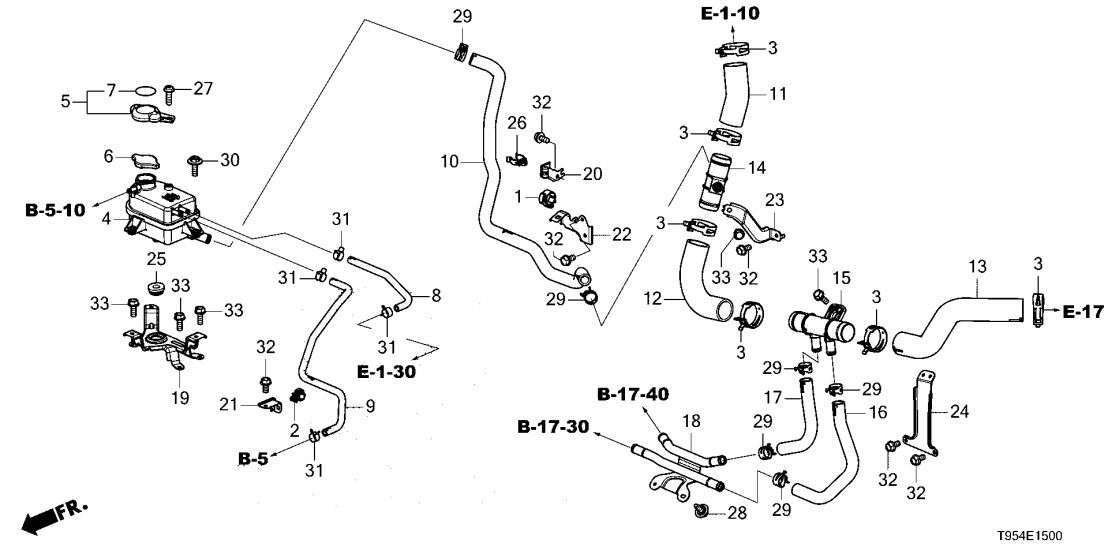 Honda 3J926-6GS-A00 BRACKET