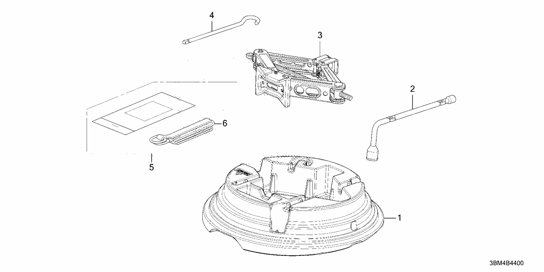 89211-3BM-A01 Honda WRENCH, WHEEL