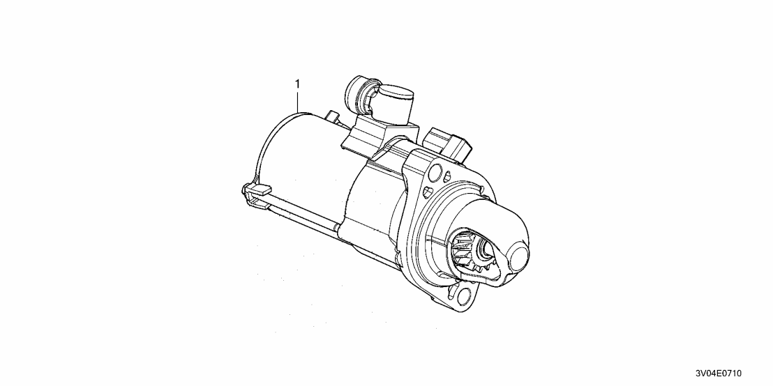 Honda 31200-6CT-A02 STARTER MOTOR ASSY