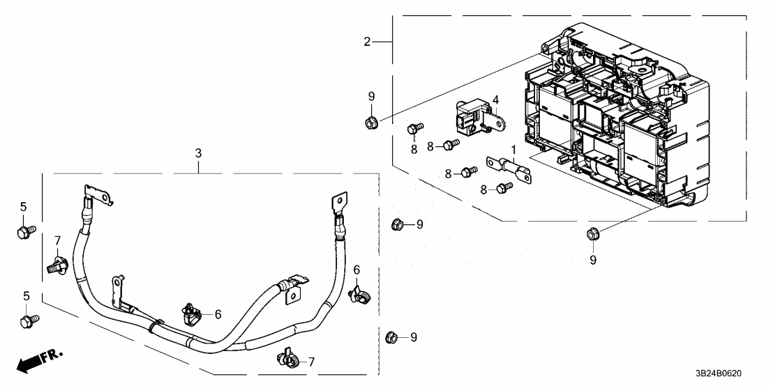1F210-69F-A01 Honda Cable Assembly
