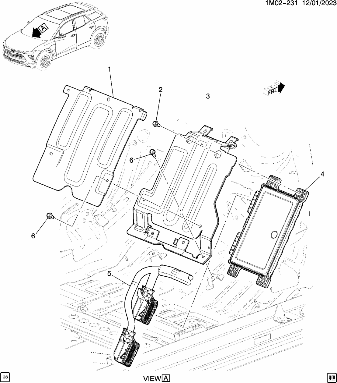 84907557 Honda Bracket