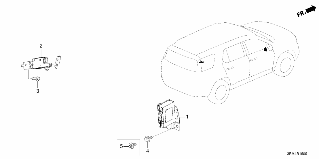 39200-3BM-A21 Honda CONTROL UNIT