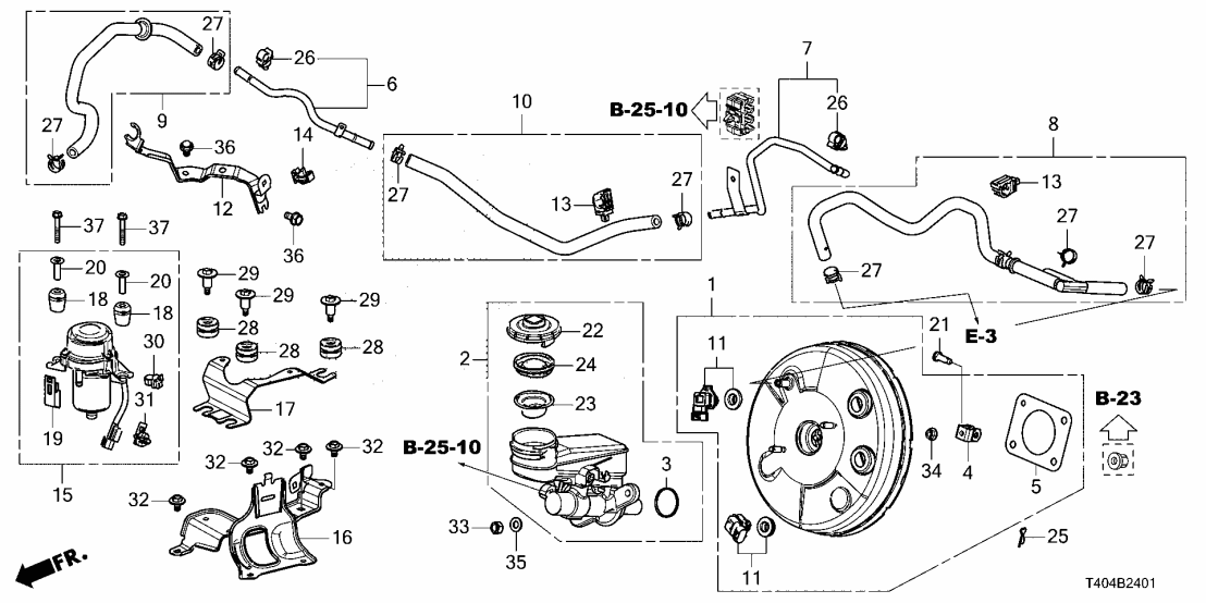 Honda 46407-T20-A10 STAY, INSTALL PIPE Honda 46407-T20-A10 STAY, INSTALL PIPE