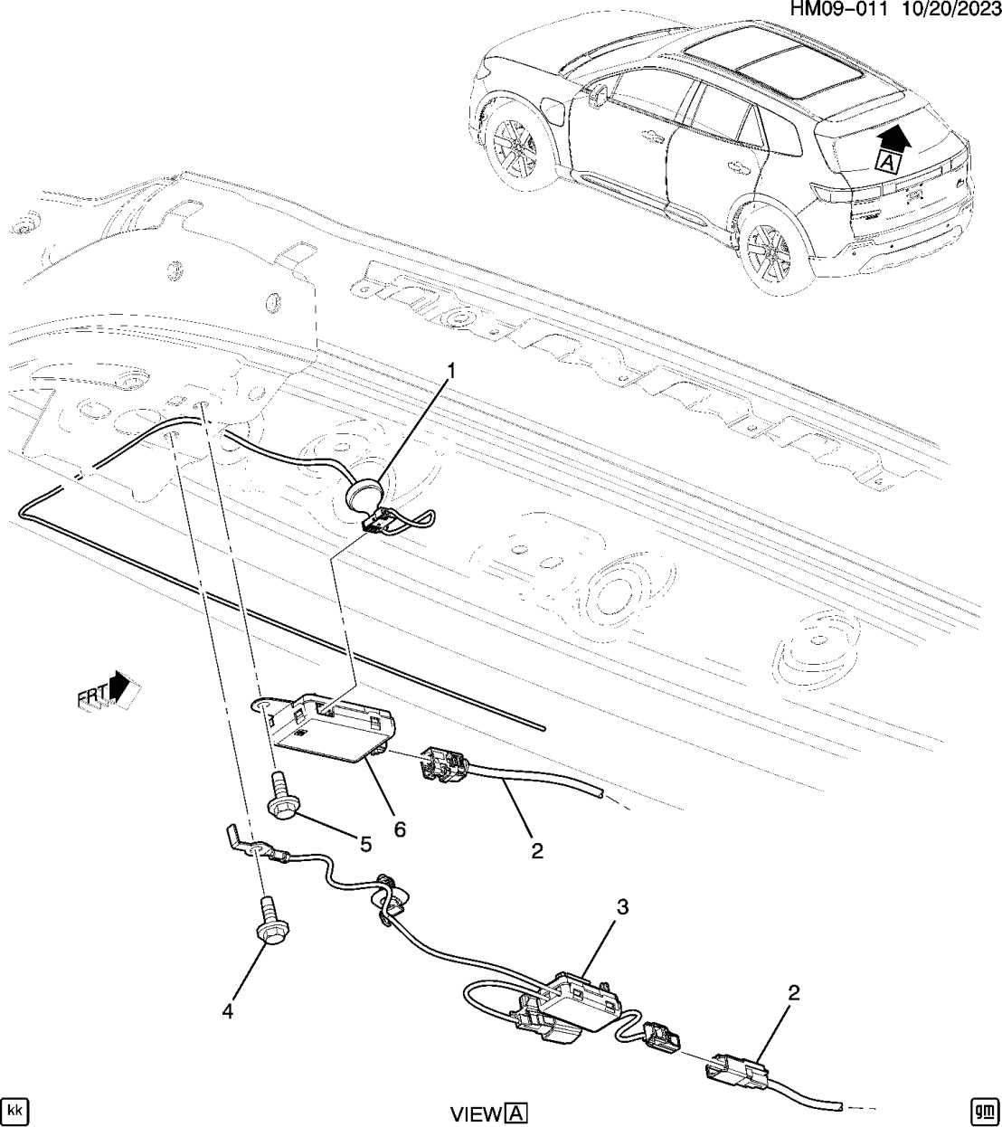 Honda 86524767 MODULE, SGNL FILT