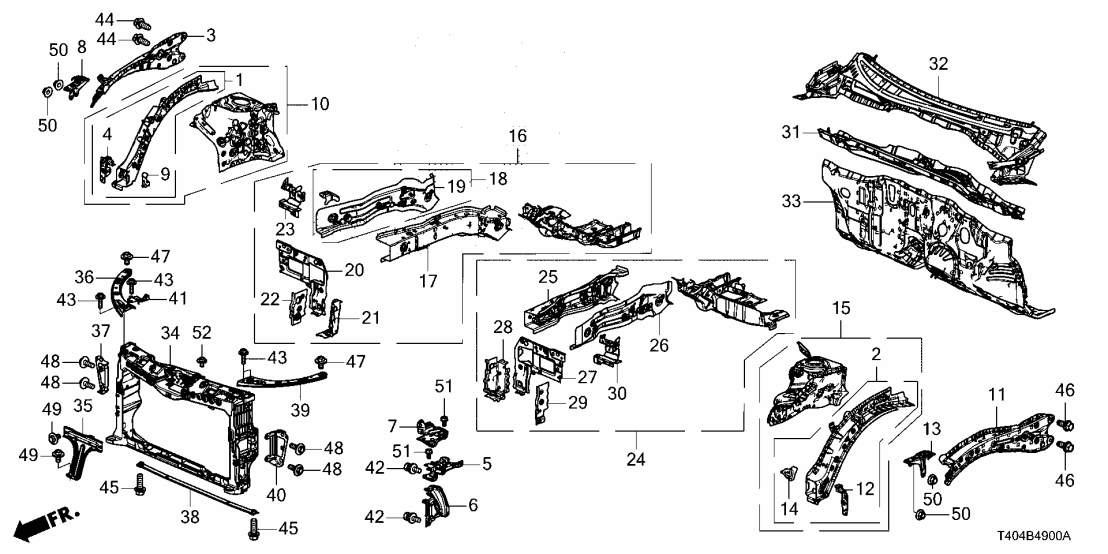 90161-S71-000 Honda Bolt, Flange (10X30)