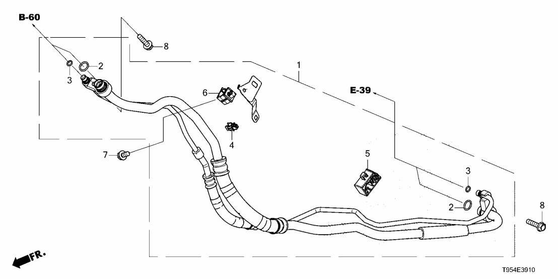 Honda 91531-SCC-003 CLIP (44MM)