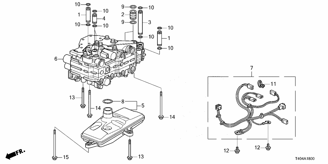 Honda 27000-63C-015 BODY ASSY-, VALVE 27000-63C-015 Honda BODY ASSY-, VALVE
