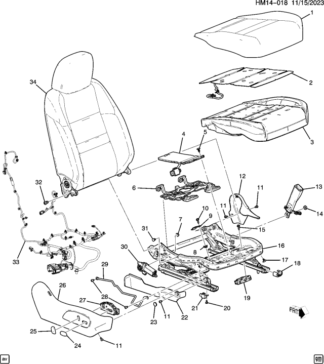 2024 Honda Prologue COVER ASM- R- *103H* Diagram for 86532049