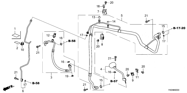 2026 Honda Civic Hybrid EXCHANGER, HEAT Diagram for 80330-T50-G01