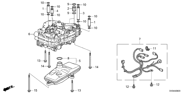 2023 Honda HR-V BODY ASSY-, VALVE Diagram for 27000-63B-005