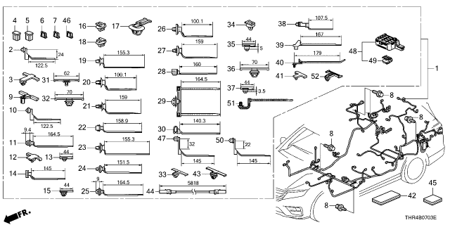 2024 Honda Odyssey 5 Door Sport 10AT Wire Harness Diagram 4