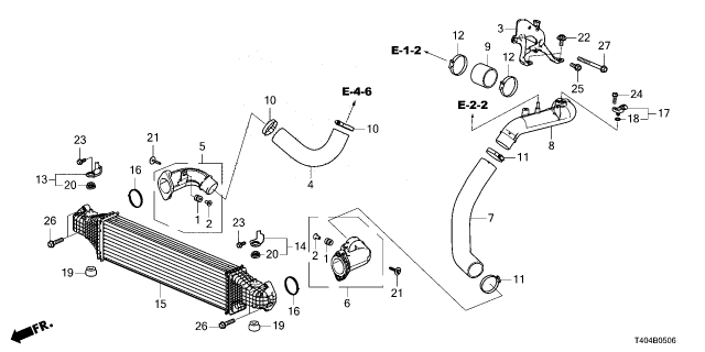 2023 Honda Civic HOSE Diagram for 17292-66V-A01