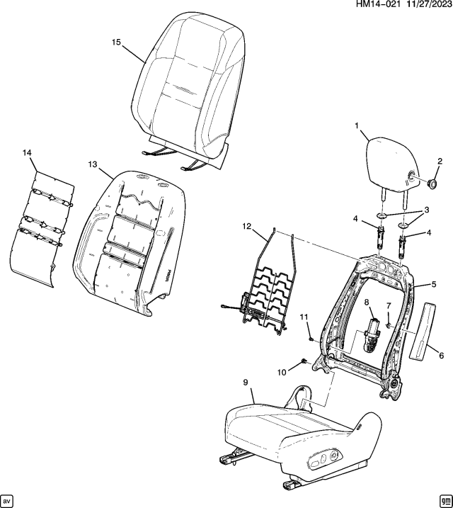 2025 Honda Prologue COVER, L- FR- *103H* Diagram for 85065671