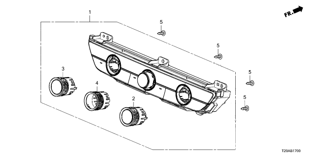 2026 Honda Civic SW ASSY- *NH900L* Diagram for 79610-T56-A11ZA