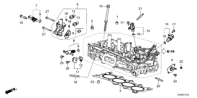 2024 Honda HR-V VALVE ASSY-, SPOOL Diagram for 15810-64S-A01