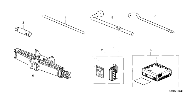 2022 Honda Insight PUMP & BOOK SET Diagram for 38160-TZ5-A91