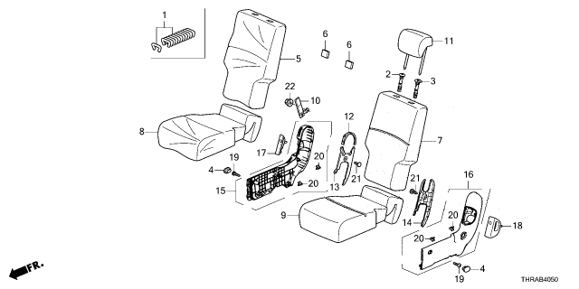 2026 Honda Odyssey COVER *NH900L* Diagram for 81931-THR-L42ZH