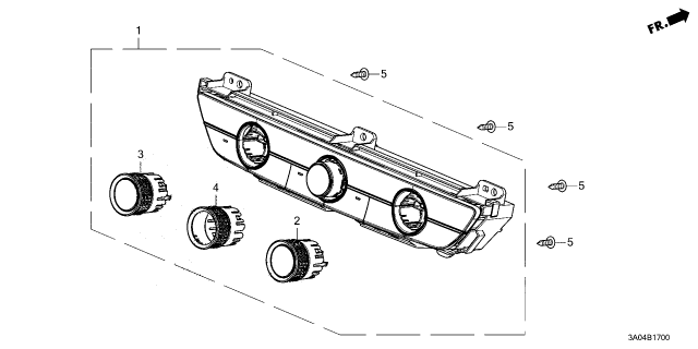 2025 Honda CR-V SW *NH900L* Diagram for 79610-T56-A01ZA
