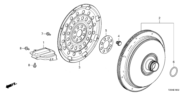 2025 Honda Civic TRQ/CONV, ASSY Diagram for 26000-6J4-305