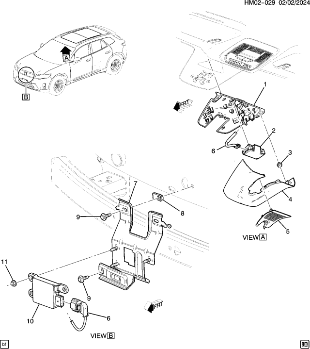 2025 Honda Prologue BRACKET, FR Diagram for 26506136