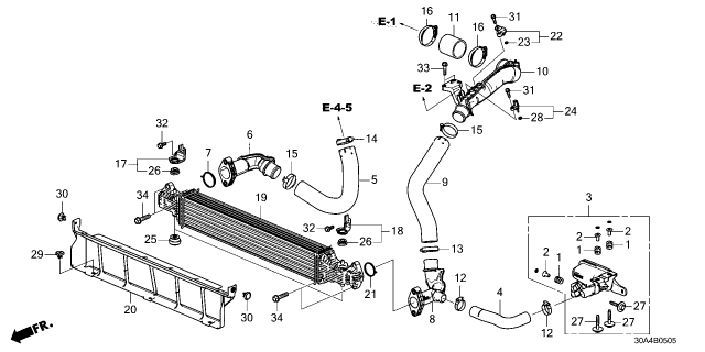 2023 Honda Accord CHAMBER, RESONATOR Diagram for 17230-6NA-A01