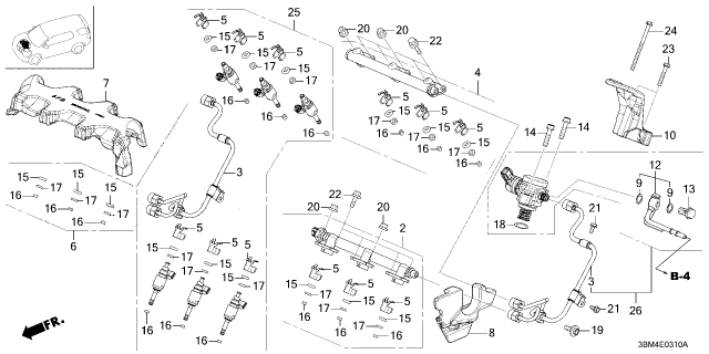 2026 Honda Passport PUMP KIT Diagram for 06161-6FB-305
