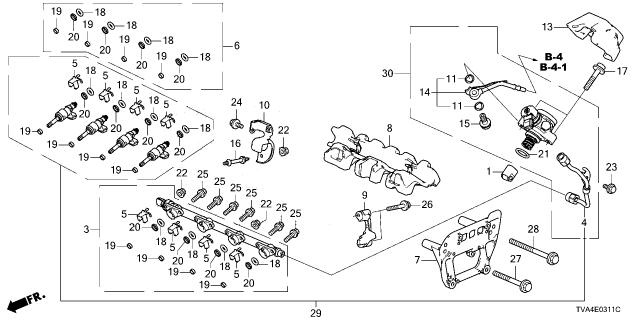 2022 Honda Accord KIT Diagram for 06161-6B2-305