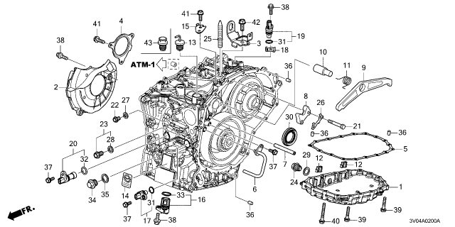 2025 Honda HR-V STAY COMP, HARN Diagram for 28157-65D-000
