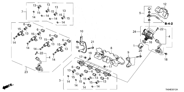 2025 Honda Civic PUMP ASSY Diagram for 16790-66V-A01