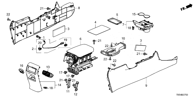 2025 Honda CR-V INSULATOR A Diagram for 77107-3A0-A00