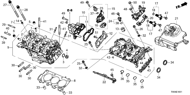 2024 Honda Pilot LIFTER, PUMP Diagram for 14780-6MA-J01
