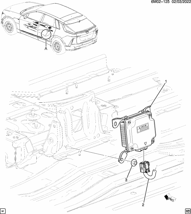 2024 Honda Prologue MODULE ASM-ACSRY AC Diagram for 85164793