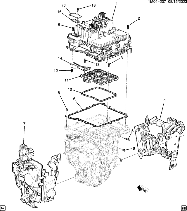 2024 Honda Prologue MODULE Diagram for 24051641
