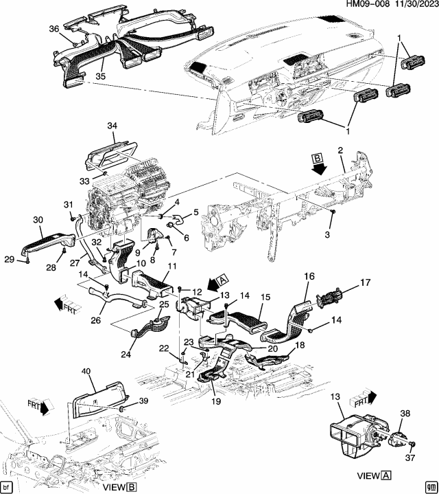 2025 Honda Prologue BOLT, BCM BRACKET Diagram for 11589015