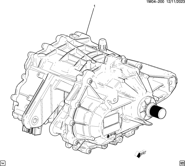2024 Honda Prologue MODULE, RR Diagram for 24294323